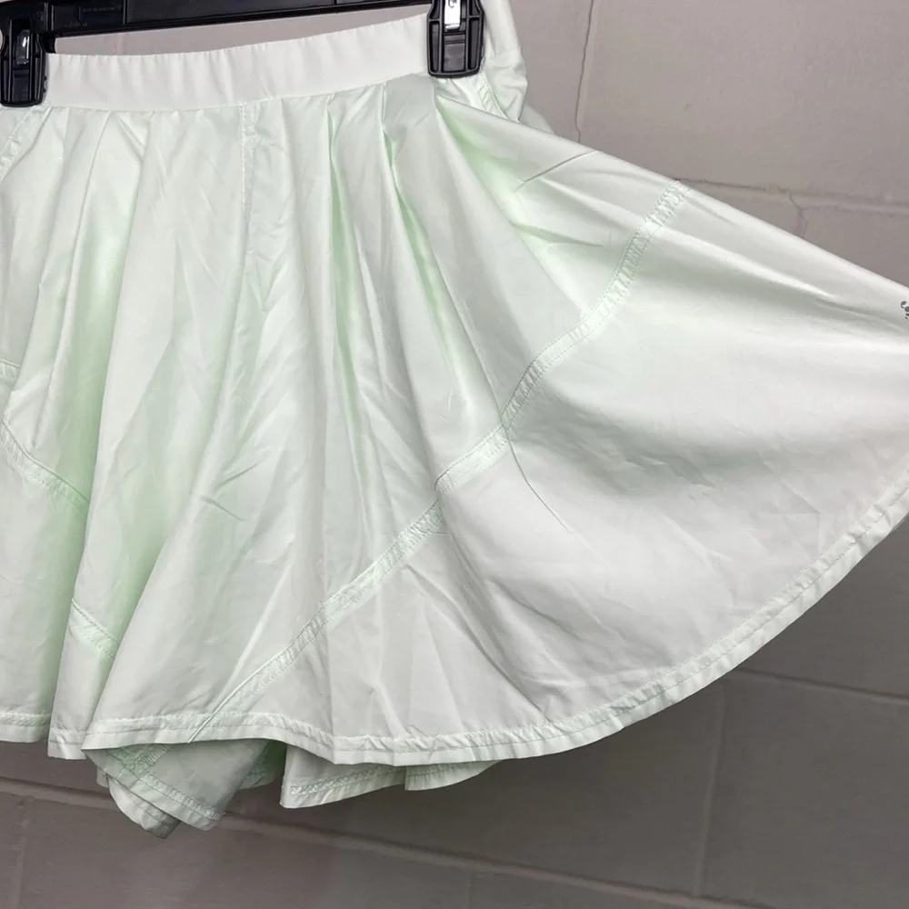 FP Movement Women's Center Court Tennis Athletic Short‎ SMALL in Aqua Glass *EUC